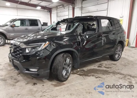 2023 Honda Passport Awd Ex-L from USA, damaged, VIN 5FNYF8H52PB021346